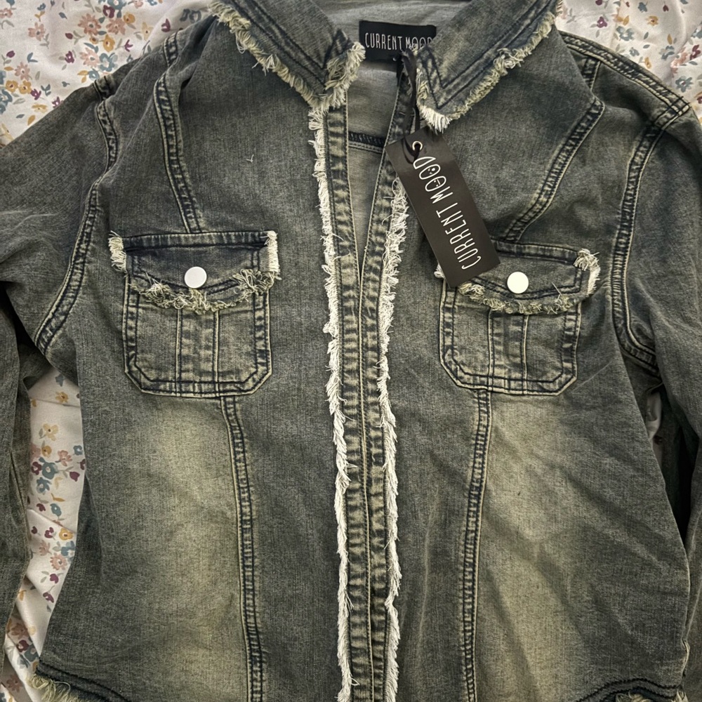 Dolls Kill Ferris Wheel Date Denim Top
